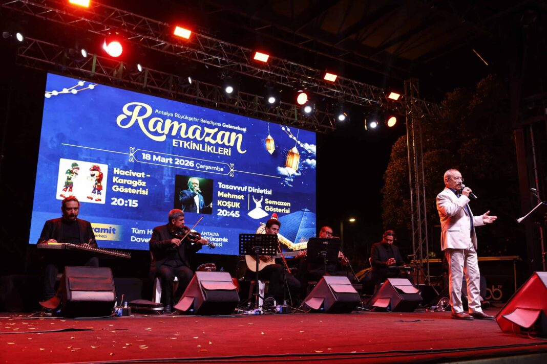 Antalya Büyükşehir Belediyesi'nin Ramazan Ayı Etkinlikleri Vatandaşlardan Yoğun Katılım Gördü