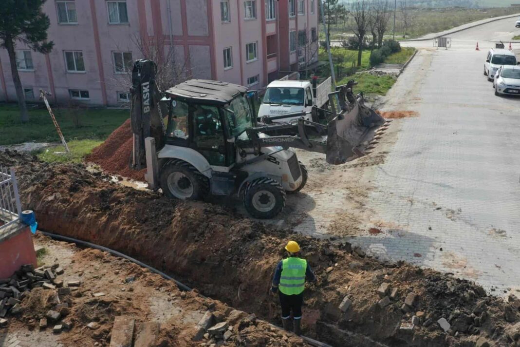 Manyas Atatürk Mahallesi TOKİ'de Altyapı Çalışmalarıyla İçme Suyu Sorunları Giderildi