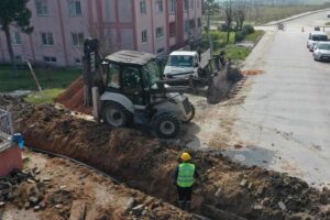 Manyas Atatürk Mahallesi TOKİ'de Altyapı Çalışmalarıyla İçme Suyu Sorunları Giderildi